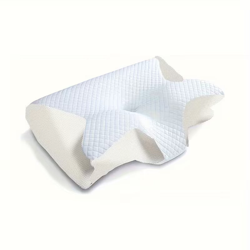 Comfora™ Memory Foam Cervical Pillow – 2-in-1 Ergonomic Sleep Comfort